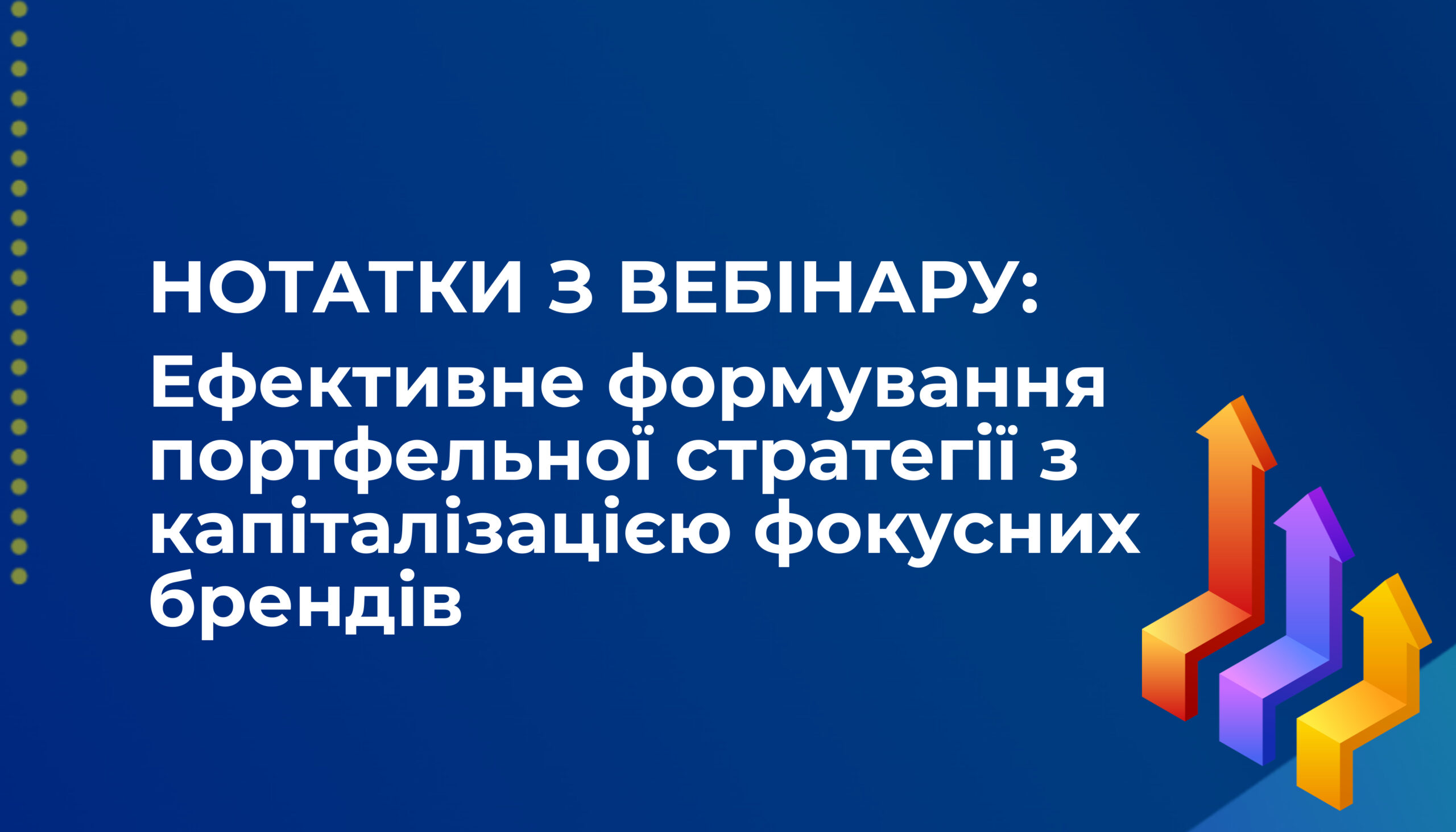 Ефективне формування портфельної стратегії: кейс Bayadera Group