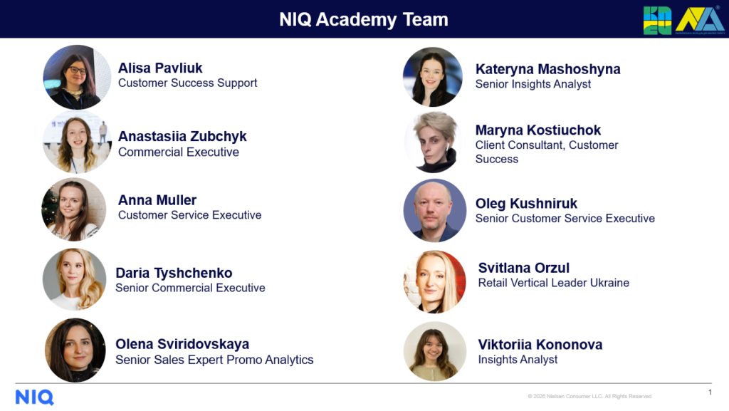 NIQ Academy Team 2026 